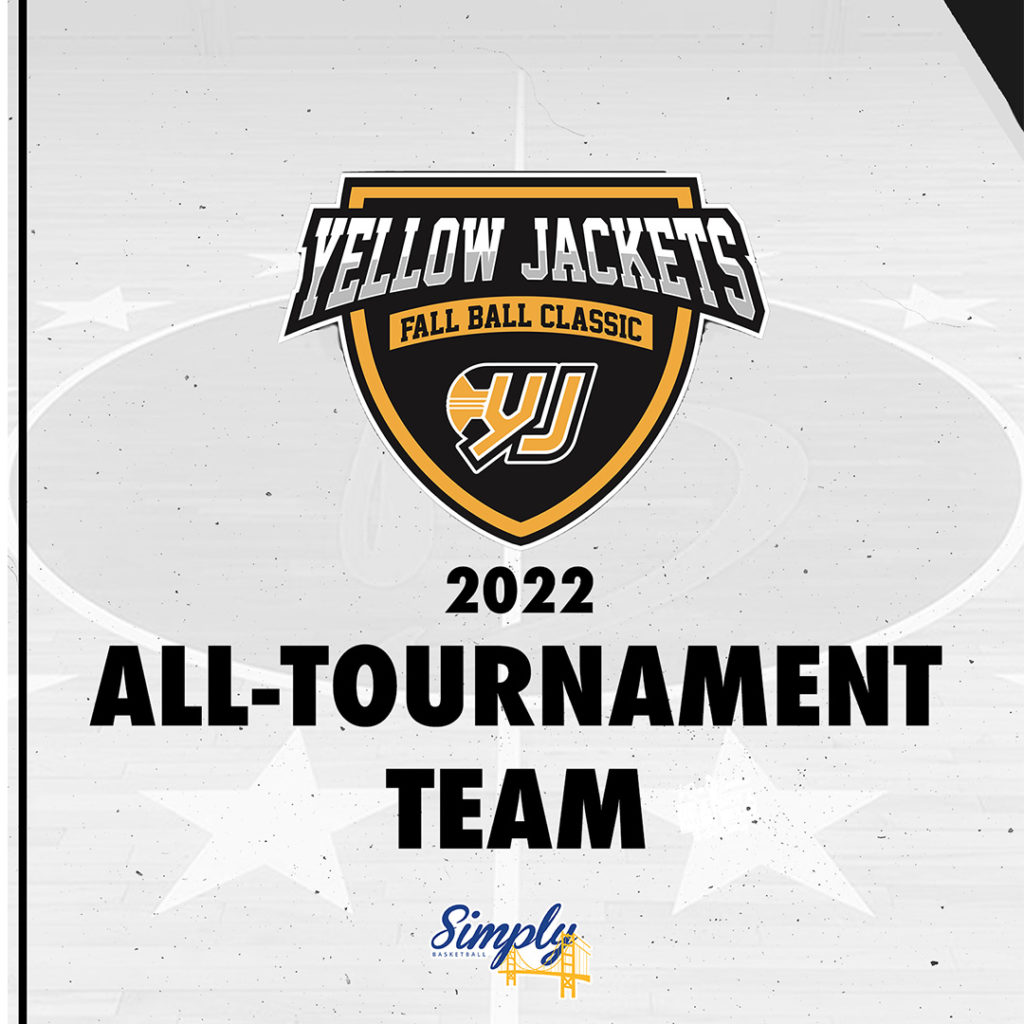 Yellow Jackets Fall Ball Classic AllTournament Team 9/179/18